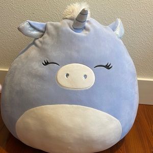 24 in. Blue Unicorn Squishmallow